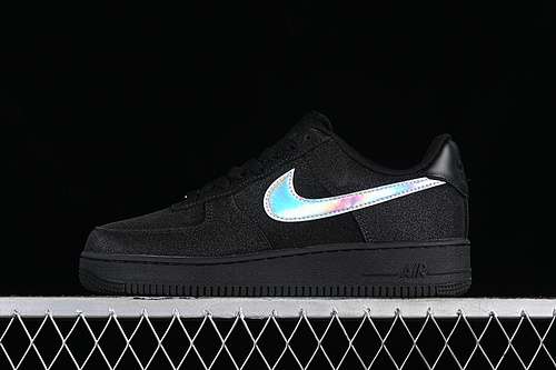 【320】[CW2288-111]-[AIR FORCE 1 07 LOW BLACK/SILVER]-[WOMAN:36-39]-[MAN:40-45]
