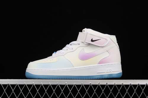 【340】[DA8301-102]-[AIR FORCE 1 MID UV WHITE/UNIVERSITY BLUE/PINK]-[WOMAN:36-39]-[MAN:40-45]