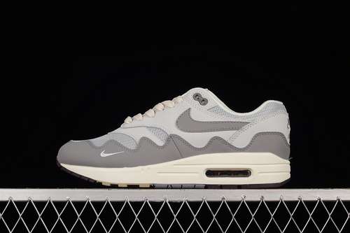 【280】[DH1348-011]-[PATTA X AIR MAX 1 GREY WHITE/LIGHT GREY/WHITE]-[WOMAN:36-39]-[MAN:40-45]