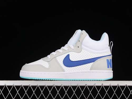 【250】[FB7177-141]-[COURT BOROUGH MID BG WHITE/DARK BLUE/LIGHT GREY]-[WOMAN:36-39]-[MAN:40-45]