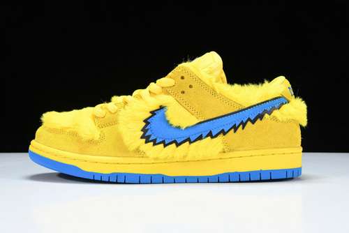 【460】[CJ5378-700]-[GRATEFUL DEAD X SB DUNK LOW YELLOW BEAR OPTI YELLOW/BLUE FURY]