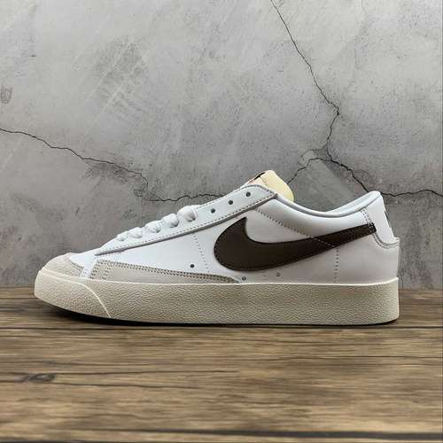 【240】[DA6364-100]-[BLAZER LOW 77 VINTAGE SUMMIT WHITE/SAIL/WHITE/CHOCOLATE]-[UNSIEX:36-45]