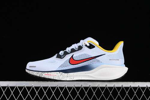 【250】[HJ9068-100]-[AIR ZOOM PEGASUS 41 WHITE/PSYCHIC BLUE/SPEED YELLOW/SPEED RED]-[UNISEX:36-45]