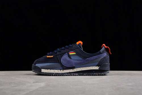 【300】[DR1413-009]-[CORTEZ 50TH ANNIVERSARY XｕｎｉｏｎNAVY BLUE/BLACK/ORANGE]-[WOMAN:36-39]-[MAN:40-45]