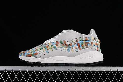 【300】[FB1959-101]-[AIR FOOTSCAPE WOVEN RAINBOW SUMMIT WHITE/BLACK-SAIL/MULTI-COLOR]-[UNISEX:36-45]