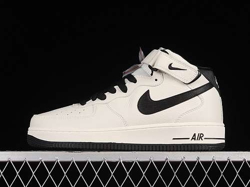 【340】[PA0920-308]-[AIR FORCE 1 07 MID WHITE/BLACK]-[WOMAN:36-39]-[MAN:40-45]