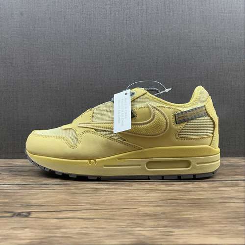 【500】[DO9392-700]-[TRAVIS SCOTT X AIR MAX 1 SATURN GOLD/WHEAT/SATURN GOLD]-[WOMAN:36-39]-[MAN:40-46]