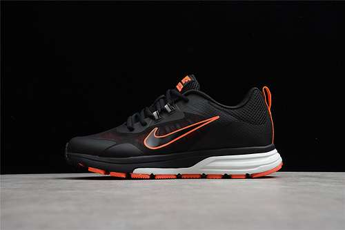 【300】[QA6033-002]-[AIR RELENTLESS W6 BLACK/BLACK/ORANGE]-[MAN:40-45]