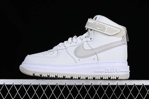【320】[DA0418-100]-[AIR FORCE 1 07 BOOT WHITE/GREY]-[WOMAN:36-39]-[MAN:40-45]