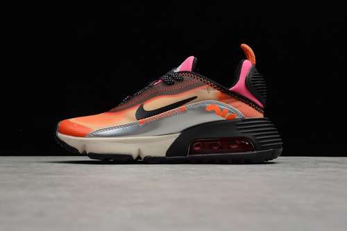 【300】[CW8611-800]-[3M X AIR MAX 2090 BLACK/ORANGE/SILVER-PINK]-[WOMAN:36-39]-[MAN:40-46]