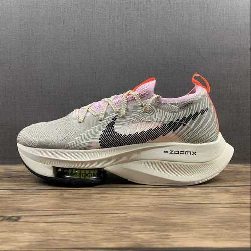 【380】[DB0129-001]-[ZOOM ALPHAFLY NEXT NATURE RAWDACIOUS FLAT PEWTER/PINK/CREAM/BLACK]-[UNISEX:36-45]