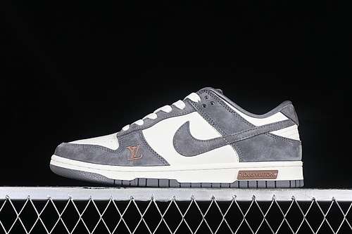 【380】[FC1688-150]-[L*V DUNK LOW SB WHITE/GREY]-[WOMAN:36-39]-[MAN:40-45]
