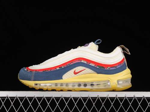 【320】[DV1486-162]-[AIR MAX 97 COCONUT MILK/TRACK RED/FOSSIL]-[WOMAN:36-39]-[MAN:40-45]