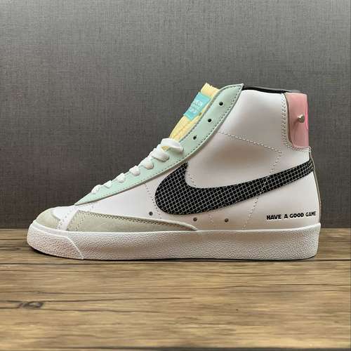 【270】[DO2331-101]-[BLAZER MID HAVE A GOOD GAME WHITE/WHITE/MULTI-COLOR]-[UNISEX:36-45]