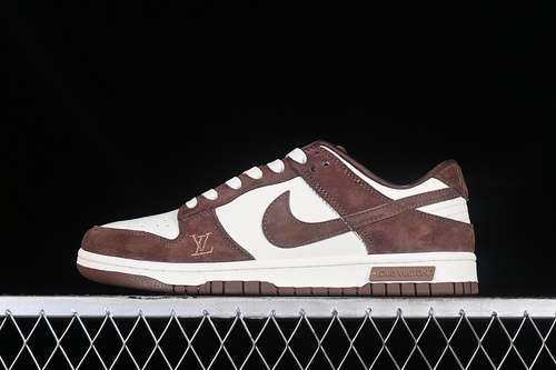【380】[FC1688-149]-[L*V DUNK LOW SB WHITE/BROWN]-[WOMAN:36-39]-[MAN:40-45]