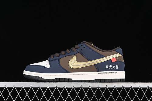 【380】[MU0232-369]-[SB DUNK LOW WHITE/BLUE/BROWN/GOLD]-[WOMAN:36-39]-[MAN:40-45]