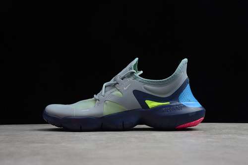 【240】[AQ1289-400]-[FREE RN 5.0 OBSIDIAN MIST/MIDNIGHT NAVY-VOLT-METALLIC SILVER]-[UNISEX:36-45]