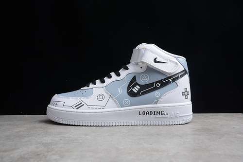【360】[CW2288-115]-[AIR FORCE 1 MID 07 PS5 WHITE/BLUE/BLACK]-[WOMAN:36-39]-[MAN:40-45]