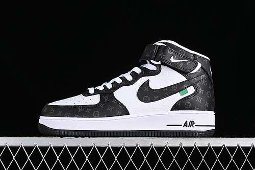 【320】[DV0688-400]-[AIR FORCE 1 07 MID L*V WHITE/BLACK]-[WOMAN:36-39]-[MAN:40-45]
