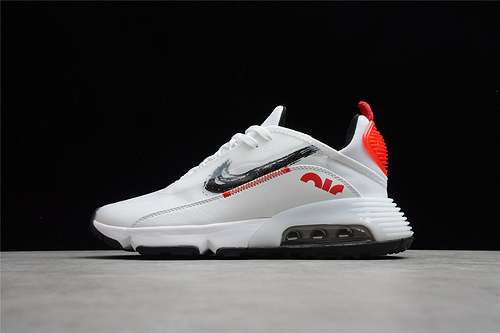 【270】[DA4304-100]-[AIR MAX 2090 BRUSHSTROKE WHITE/UNIVERSITY RED/BLACK]-[WOMAN:36-39]-[MAN:40-45]