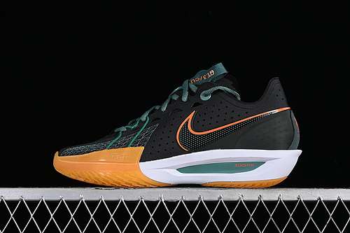 【380】[DV2913-001]-[AIR ZOOM G.T.CUT 3 EP SWOOSH SQUAD WHITE/BLACK/GREEN/YELLOW]-[UNISEX:36-48]