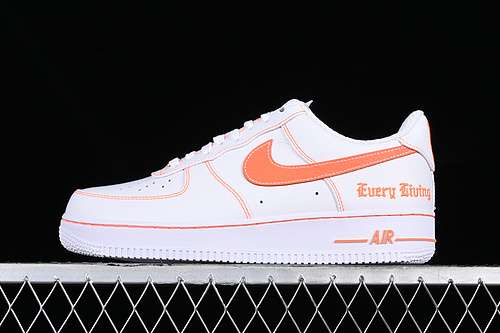 【360】[AA5360-100]-[VLONE AIR FORCE 1 07 LOW WHITE/ORANGE]-[WOMAN:35.5-39]-[MAN:40-48.5]