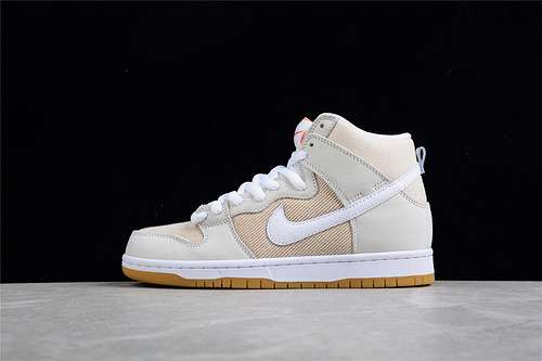 【500】[DA9626-100]-[DUNK HIGH PRO ISO SB UNBLEACHED PACK - NATURAL/NATURAL/ WHITE]-[UNISEX:36-47.5]