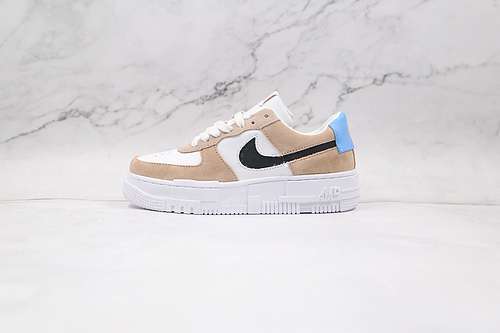 【270】[DH3861-001]-[AIR FORCE 1 LOW PIXEL DESERT SAND/WHITE/PSYCHIC BLUE/DARK CINDER]-[MAN:40-45]