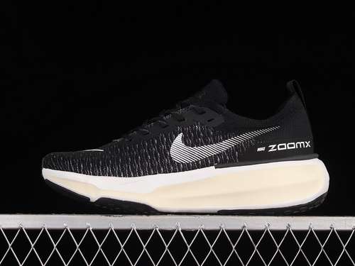 【300】[DR2615-001]-[ZOOMX INVINCIBLE RUN FLYKNIT 3 BLACK/WHITE/DARK GREY/WHITE]-[MAN:39-45]