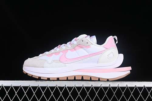 【360】[DD1875-116]-[SACAI VAPORWAFFLE 3.0 WHITE/GREY/PINK]-[WOMAN:36-40]