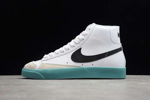 【260】[BQ6805-101]-[SB BLAZER MID 77 VNTG WHITE/LEATHER BLACK/LIGHT BLUE]-[UNISEX:36-45]