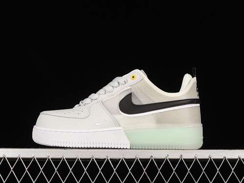 【340】[DM0573-001]-[AIR FORCE 1 REACT PHOTON DUST/WHITE-MINT FOAM-OLIVE AURA]-[UNSIEX:36-45]