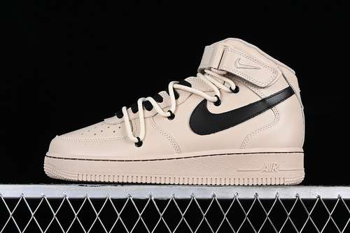 【320】[CW2289-111]-[AIR FORCE 1 07 MID MILKY COFFEE COLOR/BLACK]-[WOMAN:36-39]-[MAN:40-45]