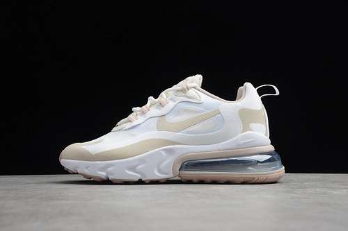 【260】[CJ0619-102]-[AIR MAX 270 REACT SUMMIT WHITE/LIGHT OREWOOD BROWN]-[WOMAN:36-40]