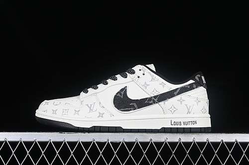 【380】[FC1688-130]-[L*V DUNK LOW SB WHITE/BLACK]-[WOMAN:36-39]-[MAN:40-45]