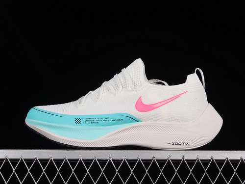 【300】[DM4386-101]-[ZOOMX VAPORFLY NEXT% 4.0 WHITE/PINK/BLUE]-[WOMAN:36-39]-[MAN:40-45]