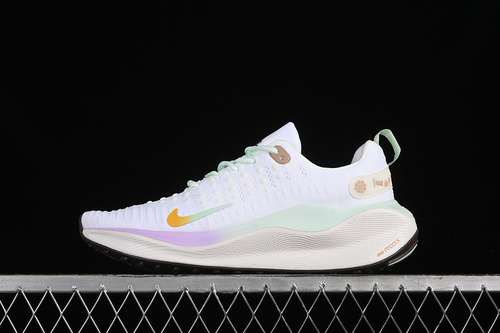 【260】[HF5730-191]-[ZOOMX INFINITY RUN 4 WHITE/SAIL/VAPOR GREEN/MULTI-COLOR]-[WOMAN:36-40]