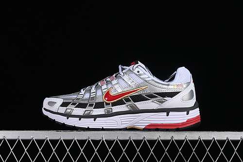 【300】[BV1021-101]-[P-6000 METALLIC SILVER/WHITE-UNIVERSITY RED]-[WOMAN:36-39]-[MAN:40-45]