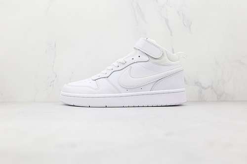 【320】[CD7782-100]-[COURT BOROUGH MID 2 GS WHITE/WHITE/WHITE]-[WOMAN:36-39]-[MAN:40-45]