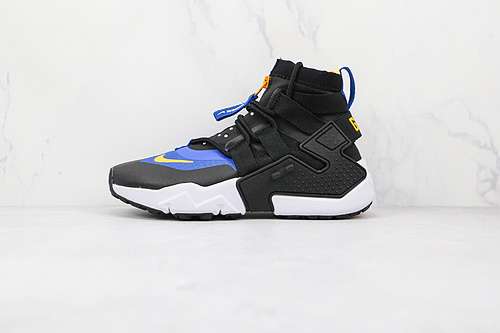 【300】[AO1730-006]-[AIR HUARACHE GRIPP BLACK/LASER ORANGE-INDIGO FORCE-WHITE]-[UNSIEX:36-45]