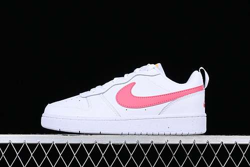 【220】[BQ5448-124]-[COURT BOROUGH LOW 2 WHITE/PINK]-[WOMAN:36-39]-[MAN:40-45]