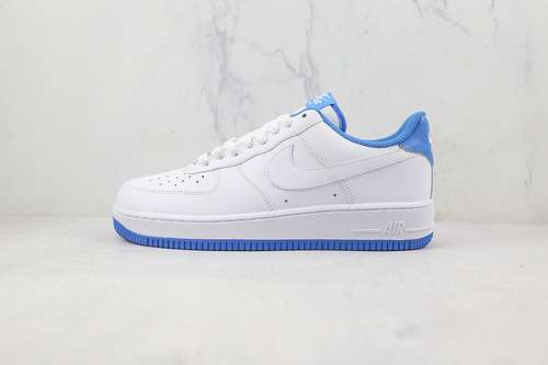 [DR9867-101]-[AIR FORCE 1 LOW WHITE/WHITE/UNIVERSITY BLUE]-[WOMAN:36-39]-[MAN:40-45]