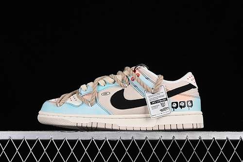 【330】[DV0834-100]-[DUNK LOW SB SASHIKO LIGHT OREWOOD BROWN/UNIVERSITY RED/PALE IVORY]-[UNISEX:36-46]