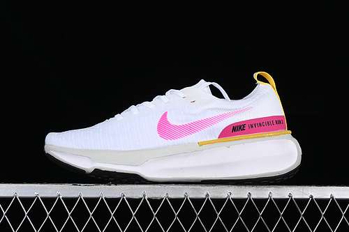 【260】[DR2660-101]-[ZOOM X INVINCIBLE RUN FK 3 WHITE/BLACK/PINK]-[WOMAN:36-39]-[MAN:40-45]