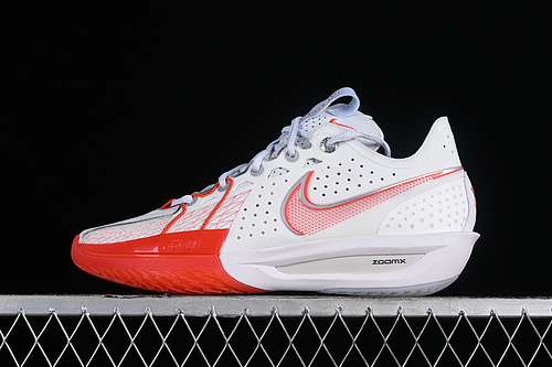 【400】[DV2918-101]-[AIR ZOOM GT CUT 3 EP SUMMIT WHITE/PICANTE RED/FOOTBALL GREY/METALLIC SILVER]