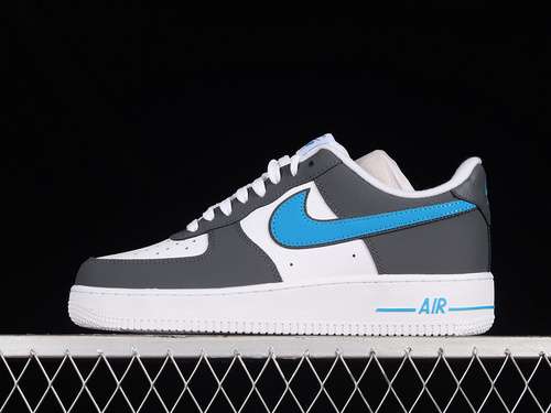 【300】[FB3360-100]-[AIR FORCE 1 LOW 07 BLACK/WHITE/BLUE]-[WOMAN:36-39]-[MAN:40-45]