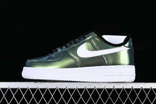 【280】[FV1173-010]-[AIR FORCE 1 LOW IRIDESCENT BLACK/WHITE/BLACK/WHITE]-[WOMAN:36-39]-[MAN:40-45]