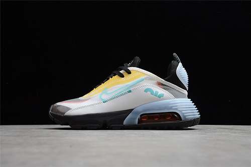 【280】[CT1091-100]-[AIR MAX 2090 WHITE/BLEACHED AQUA/BLACK]-[WOMAN:36-39]-[MAN:40-45]