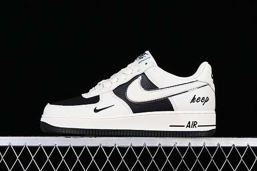 【340】[BM2023-102]-[AIR FORCE 1 07 LOW KEEP FRESH BLACK/WHITE/GREY/SILVER]-[UNISEX:36-45]