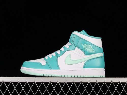 【340】[DV2229-300]-[AIR JORDAN 1 MID WASHED TEAL/MINT FOAM/WHITE]-[WOMAN:35.5-39]-[MAN:40-46]